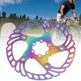 thumbnail image 1 of Herwey Bike Disc Brake Rotors 6 Nails Cycling Accessory for Mountain Bicycle Plating Color, 1 of 8