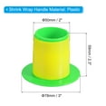 thumbnail image 2 of Unique Bargains 2 Inch Shrink Wrap Handle, 4pcs Stretch Wrap Dispenser Stretch Film Dispenser Plastic Hand for Furniture Wrapping, 2 of 5
