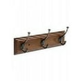 thumbnail image 2 of Franklin Brass Bark & Oil Rubbed Bronze Pilltop Hook Rail (Available in a pack of 2), 2 of 2