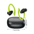 thumbnail image 2 of Cateissary Auriculares inalámbricos recargables Auriculares compatibles con Bluetooth V5.1 IPX5 Control de volumen a prueba de agua Auriculares Cables de audio/vídeo, 2 of 6