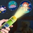 thumbnail image 7 of HIBIBUD Kids Flashlight,Soft Lighting Small Flashlights,Fun Projector Lamp Small Flashlight,Green, 7 of 7