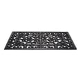 thumbnail image 2 of Contemporary Home Living Scroll Pattern Rectangular Rubber Doormat - 18" x 30" - Black, 2 of 4