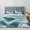 Green, variant on Queen Size Duvet Cover 4 Piece Bedding Set Couple Wedding Dress Bed Sheet Sets Soft Microfiber Comforter Cover with Flat Sheet 2 Pillow Shams