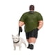 thumbnail image 1 of Figura de un tipo genial paseando a su perro a escala 1/64, decoración para diorama, modelo premium de minicolección. Pintado, 1 of 9