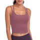 thumbnail image 1 of TFixol Camisola 2 en 1 para mujer, sujetador deportivo con almohadilla extraíble, chaleco con correas cruzadas, 1 of 8