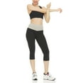 thumbnail image 2 of 2-Pack Women's Active Performance Yoga Stretch Capri Leggings (Sizes, S-XL), 2 of 4