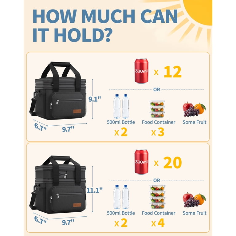 Hotor Double-Layer Insulated Lunch Box, Leakproof photo 3