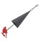 thumbnail image 5 of Campana De Viento Triangular De Hierro, Campanillas De Viento De Decoración Interior Y Exterior Para Puerta, Porche, Patio, Jardín OTVIAP Wind Chimes Catcher, 5 of 8