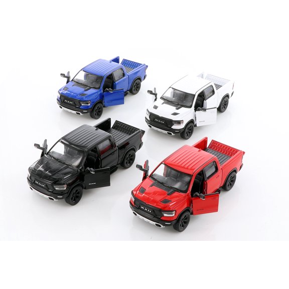 Kinsmart 2019 Dodge Ram Pickup Diecast Car Set - Box of 12 5-inch Diecast Model Cars, Assorted Colors