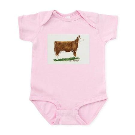 

CafePress - Hereford Heifer Infant Bodysuit - Baby Light Bodysuit Size Newborn - 24 Months