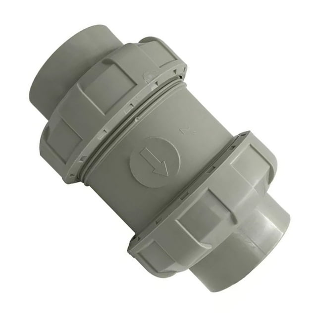 Riwesomey Bola de válvula de retención de plástico, cubierta de plástico de retención estándar, 20mm, 25mm, 32mm Herramientas eléctricas DN20(Φ25mm)