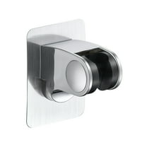 Zmeidao Handheld Shower Head Holder, Self Adhesive Adjustable No Drilling Wall Mount Bracket, Bathroom Shower Wand Holder, Fix Firmly and Use Conveniently