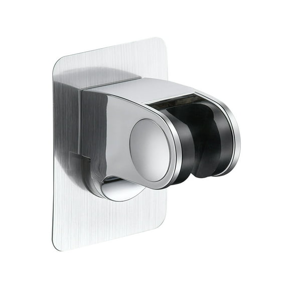 Zmeidao Handheld Shower Head Holder, Self Adhesive Adjustable No Drilling Wall Mount Bracket, Bathroom Shower Wand Holder, Fix Firmly and Use Conveniently