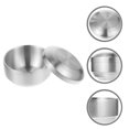 thumbnail image 4 of Bol en Acier Inoxydable Bol à Riz pour Enfants Bol pour la Maison Bol Alimentaire à Double Couche avec Couvercle, 4 of 9