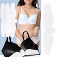 thumbnail image 2 of 10Pcs Bra Liners for Under Breasts Sweat Liner Pads for Sweat Miliaria Sweating Supplies, 2 of 11
