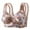 Khaki, variant on Full Coverage Plus Size Womens Bras Wirefree Push up Bras Stretch Printed Everyday Bras Underwear, 36B/C-44B/C