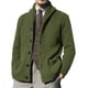 thumbnail image 2 of Suéter de otoño e invierno para hombre, cárdigan de punto de manga larga de color sólido, suéter de abrigo, flexibilidad de estilo, 2 of 5