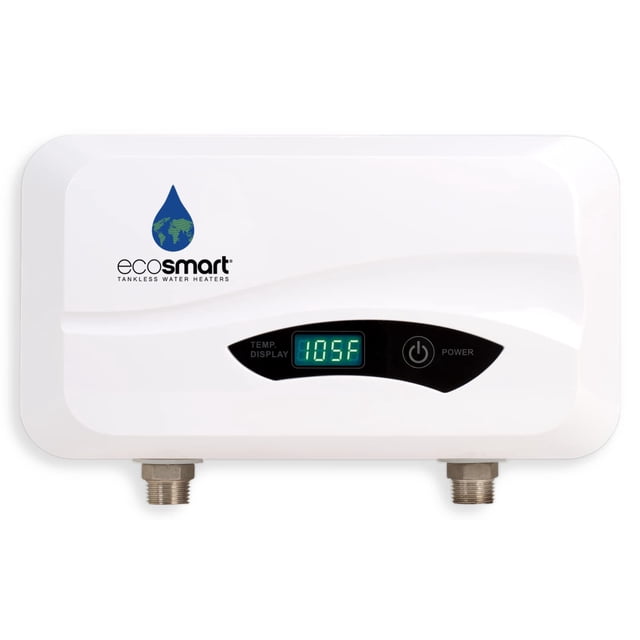 Calentador de agua EcoSmart POU 6 eléctrico sin tanque 6kW blanco