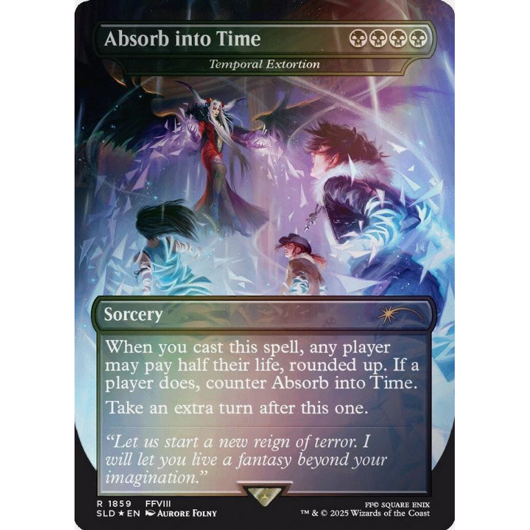 MTG SECRET LAIR X FINAL FANTASY シヴァ FOIL Secret Lair x FINAL FANTASY: Weapons EN Foil Edition