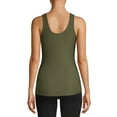 thumbnail image 6 of No Boundaries Juniors' Scoop Neck Tank, 6 of 6