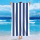 thumbnail image 2 of Accesorios de baño Toalla de playa Toallas de playa de microfibra Toallas de viaje ligeras y secas para arena para adultos Mujeres Hombres Niñas Niños Toallas de playa de poliéster, 2 of 7