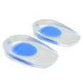 thumbnail image 3 of OUSITAID 1 Pair Soft U Shape Heel Support Pain Relief Gel Pad Inserts Insole Massager Mat, 3 of 6