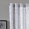 thumbnail image 5 of DriftAway  Harper Ink Botanical Room-darkening Curtain Panel Pair Grey 108"L x 50"W, 5 of 8