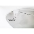 Aim to Wash! Bidet Attachment, Dual Nozzles, Hot and Cold Water