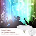 thumbnail image 4 of Jinsinto Led Light Bulb Wireless Music 30w Rgb Dimmable With Remote Color Changing Bluetooth Speaker,e27[energy Class A++], 4 of 5