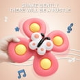 thumbnail image 5 of 3 Pcs Suction Cup Spinning Top Toy Cartoon Insect Rotating Rattles Toys Sucker Gyros Peg-top Hand Spinner ABS Relief Stress Fingertip Toy for Children, 5 of 5