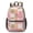 Pioneer Flower Floral Print Pattern, variant on Pioneer Flower Floral Print Pattern 17" School Backpacks for Teens,Waterproof Oxford Fabric,S-Shape Padded Straps for School,Travel,Hiking,Camping