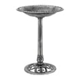 thumbnail image 1 of Baños para pájaros con pedestal Decoración de jardín Decoración Estilo vintage Estanque independiente Exterior Comedero para pájaros antiguo para, 1 of 8