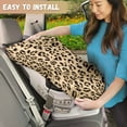thumbnail image 3 of KUIFORTI Leopard Print Car Seat Sun Shade Cover Baby, Car Seats Heat Protector Keeps Your Toddler Baby Seat at a Cool Temperature, 3 of 6