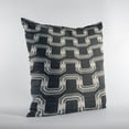 thumbnail image 2 of Plutus Brands Black Beige Timeless Twist Chevron Luxury Throw Pillow, 2 of 5