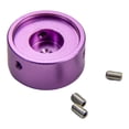 thumbnail image 1 of Tapa de botón de pedal de guitarra, tapa de interruptor de pie con tornillo, mantenimiento fácil de instalar Violeta, 1 of 8