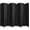 Black, variant on Sorbus 7-Panel Wide Folding Room Divider Privacy Screen, Hand-Woven Black Mesh