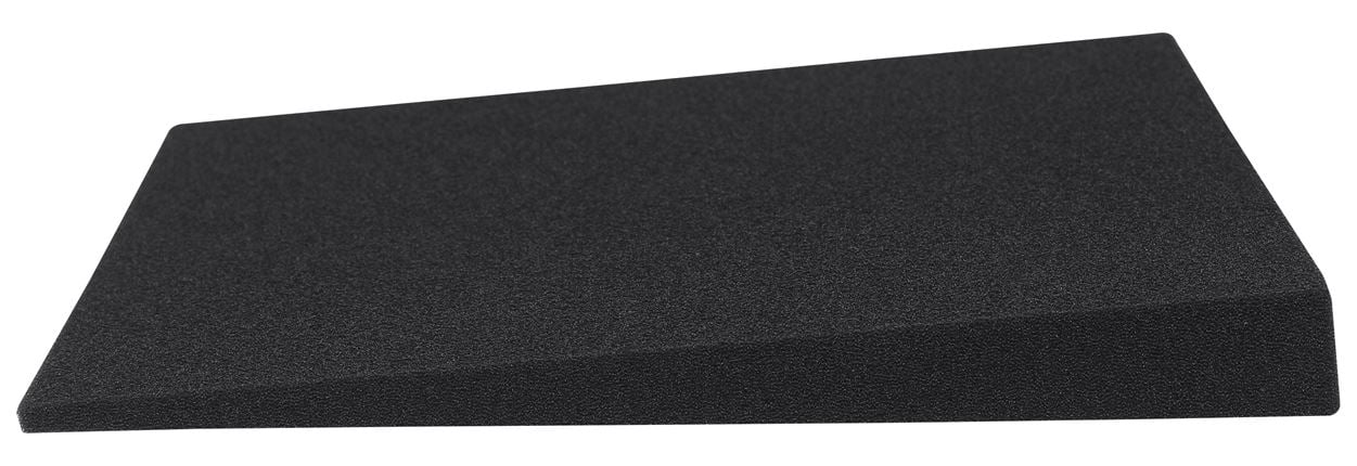 Rockville RRS190S Studio Monitor Isolation Pads High-Density Acoustic Foam Charcoal Gray