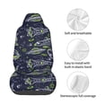 thumbnail image 3 of Lsque Hand Drawn Rockets Pattern Car Seat Covers for Front Seats , Waterproof Seat Covers for Cars, Sporty Front Seat Covers,Car Seat Cover Protector Front Seats, 3 of 5