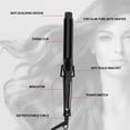 thumbnail image 4 of 1 1/4 Inch Curling Iron with clamp Hair Curler Ceramic Coating 7 Inch Long Barrel Adjustable Temp LED Display for Long Hair MCH Instant Heat up to 450°F Professional Curling Wand Dual Voltage, 4 of 7