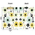 thumbnail image 5 of FORMRS Acrylic Clipboard with Low Profile Clip Standard A4 Letter Size, 12.5" x 9", White Flower, 5 of 8