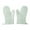 Green, variant on WRKEKC Oven Mitts Kitchen Cooking Microwave Oven Gloves Mitts Pot Pad Heat Proof Protected Green