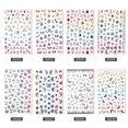 thumbnail image 4 of kurtrusly 16 Pcs Manicure Christmas Nail Sticker Set Convenient Colorful Christmas Moon Stickers with Good Stickiness for Home Shop Indoor, 4 of 8