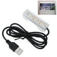thumbnail image 4 of Fish  LED Light, Easy To Carry Lightweight Convenient Aquarium USB Light  For Aquatic Plants Landscape Green,Red,Yellow,Blue, 4 of 8