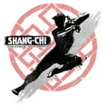 thumbnail image 2 of Junior's Shang-Chi and the Legend of the Ten Rings Kick Logo  Graphic Tee White 2X Large, 2 of 3