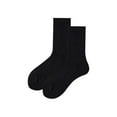 thumbnail image 1 of Men Towel Men Towel Socks Thickened Sweat-absorbent Black White Solid Color Simple Style Z1q7, 1 of 6