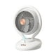 thumbnail image 2 of Ventilador de pie con rotación de 120 degree, recargable, para el hogar, escritorio y dormitorio. Blanco, 2 of 9