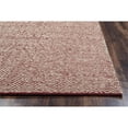 thumbnail image 3 of Twist 9' x 12' Chevron Burgundy  Off White Hand Woven Area Rug, 3 of 6