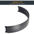 thumbnail image 4 of TRAHOO-Studio 3 Headband as Same as The OEM Replacement Arch Band Studio3 Accessories Parts Compatible with Beats by Dr. Dre Studio 3 Wireless/A1914 Studio 2 Wired/Wireless Headphones (Shadow Gray), 4 of 4