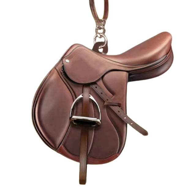 Trayknick Key Chain Multifunctional Decorative Personalized Fashion Western Cowboy Saddle Acrylic Pendant for Horses Lover