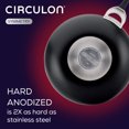 thumbnail image 6 of Circulon Symmetry Hard-Anodized Nonstick Essential Pan with Lid, 12-Inch, Black, 6 of 8